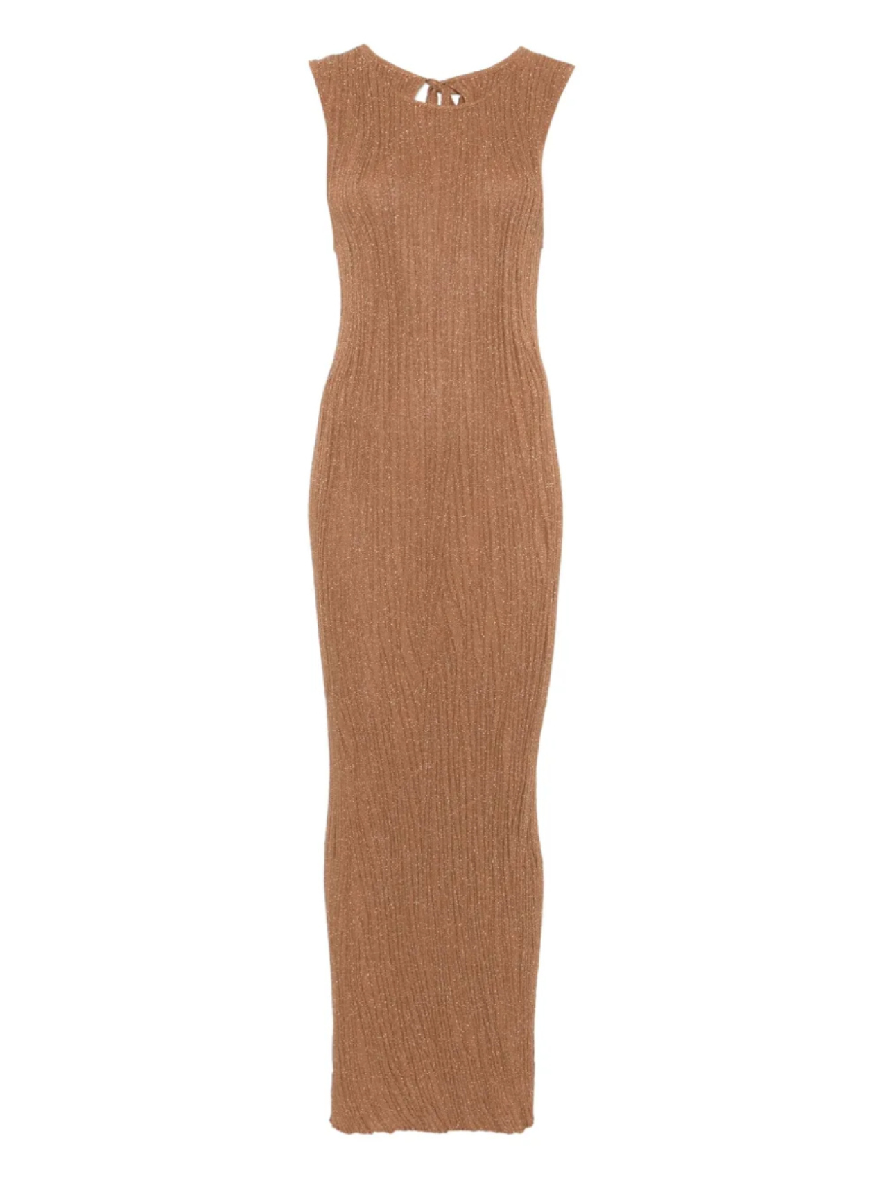 Платье макси с люрексом в рубчик Akep, коричневый
Платье макси с люрексом в рубчик Akep, коричневый