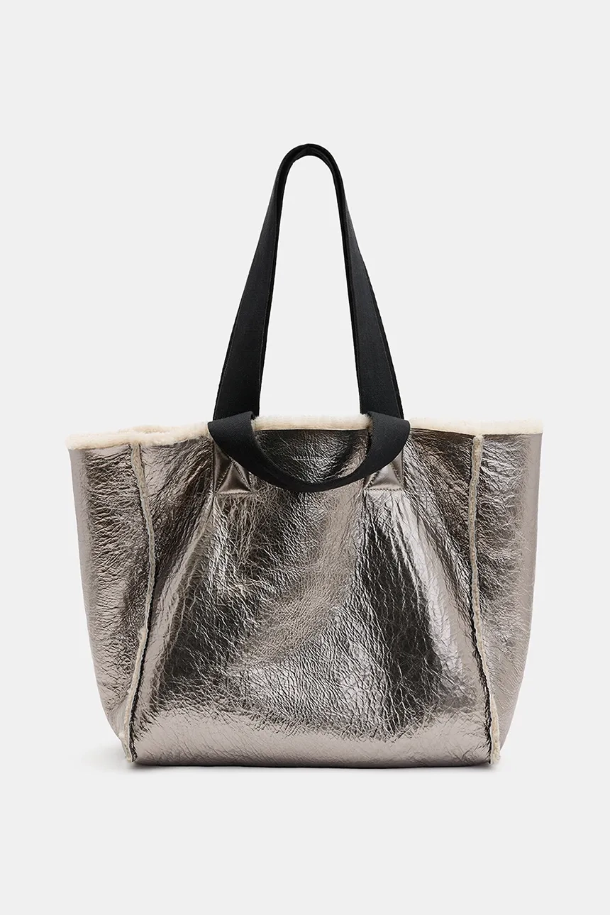 Двусторонняя кожаная сумка IZZY SEARLING AllSaints, коричневый
Двусторонняя кожаная сумка IZZY SEARLING AllSaints, коричневый