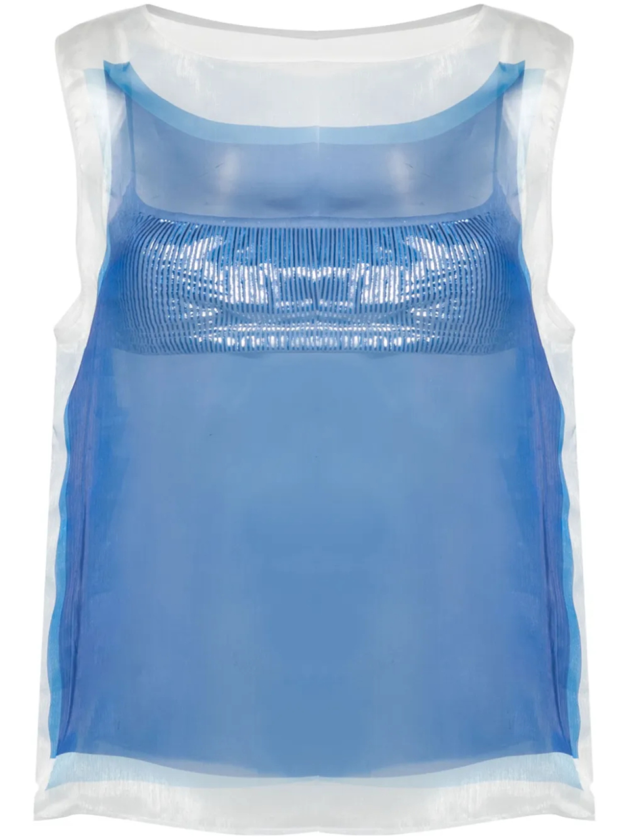 Khrisjoy топ Gale из органзы, синий
Khrisjoy топ Gale из органзы, синий