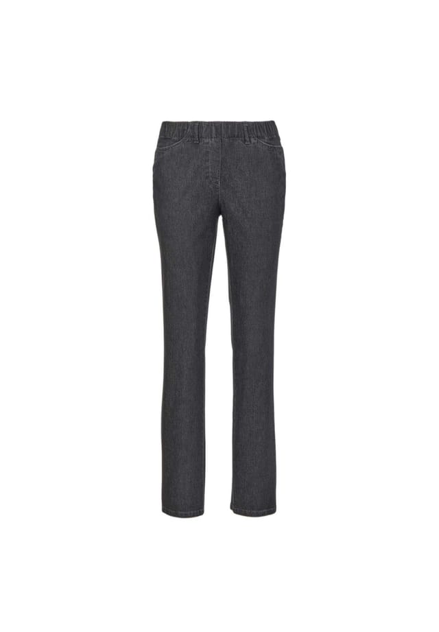 Короткий размер: элегантно декорированные джинсы застегивающиеся на брюки Louisa Goldner, черный 
Короткий размер: элегантно декорированные джинсы застегивающиеся на брюки Louisa Goldner, черный