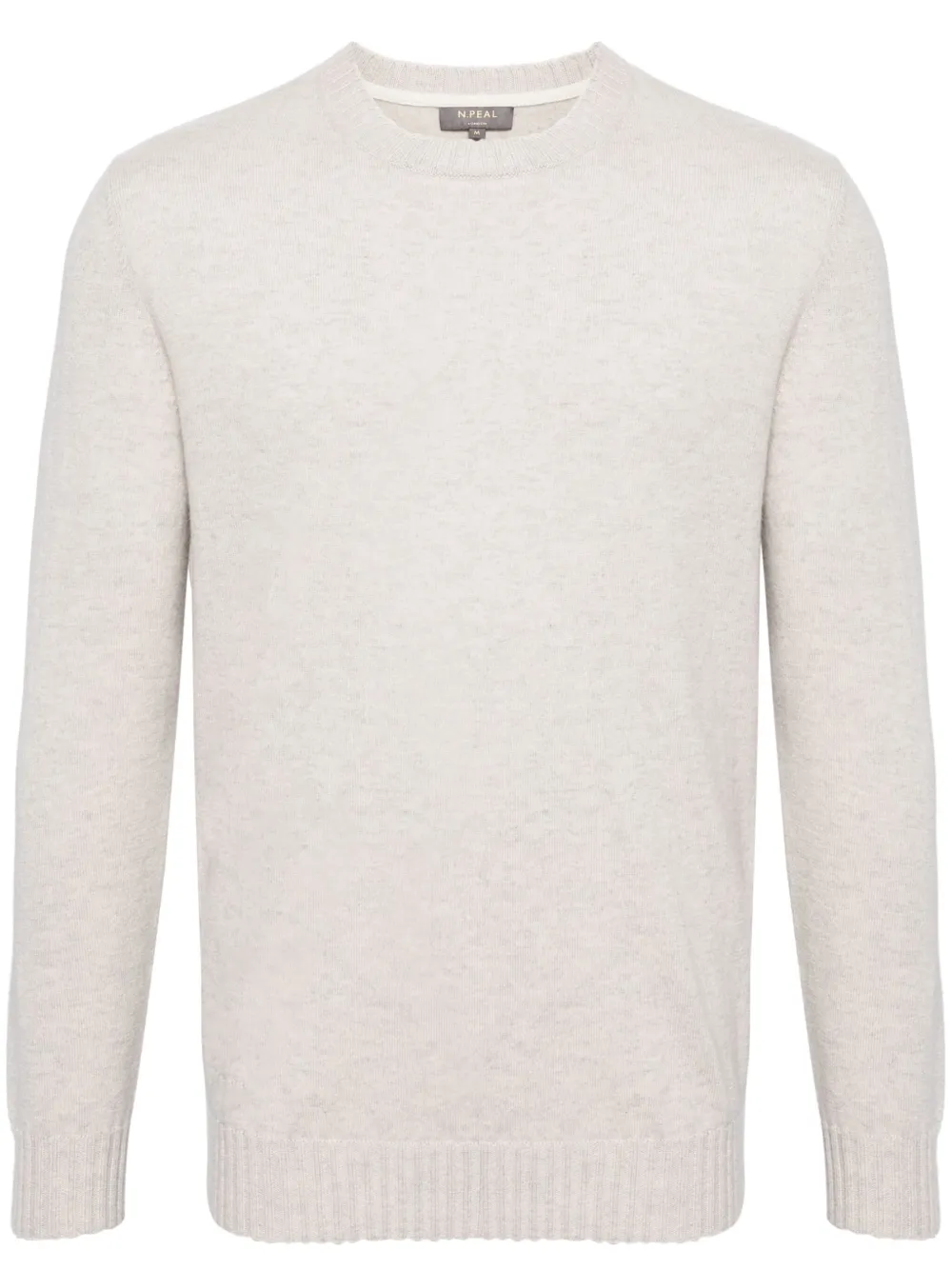 Кашемировый джемпер с круглым вырезом N.Peal, серый
Кашемировый джемпер с круглым вырезом N.Peal, серый