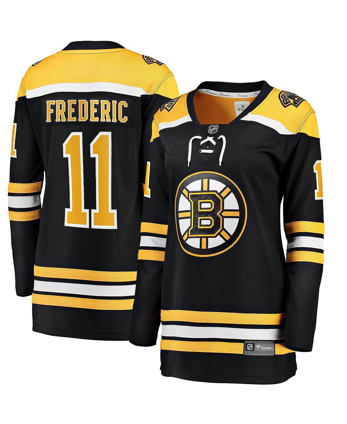 Женская домашняя футболка с логотипом Trent Frederic Black Boston Bruins Fanatics, черный
Женская домашняя футболка с логотипом Trent Frederic Black Boston Bruins Fanatics, черный