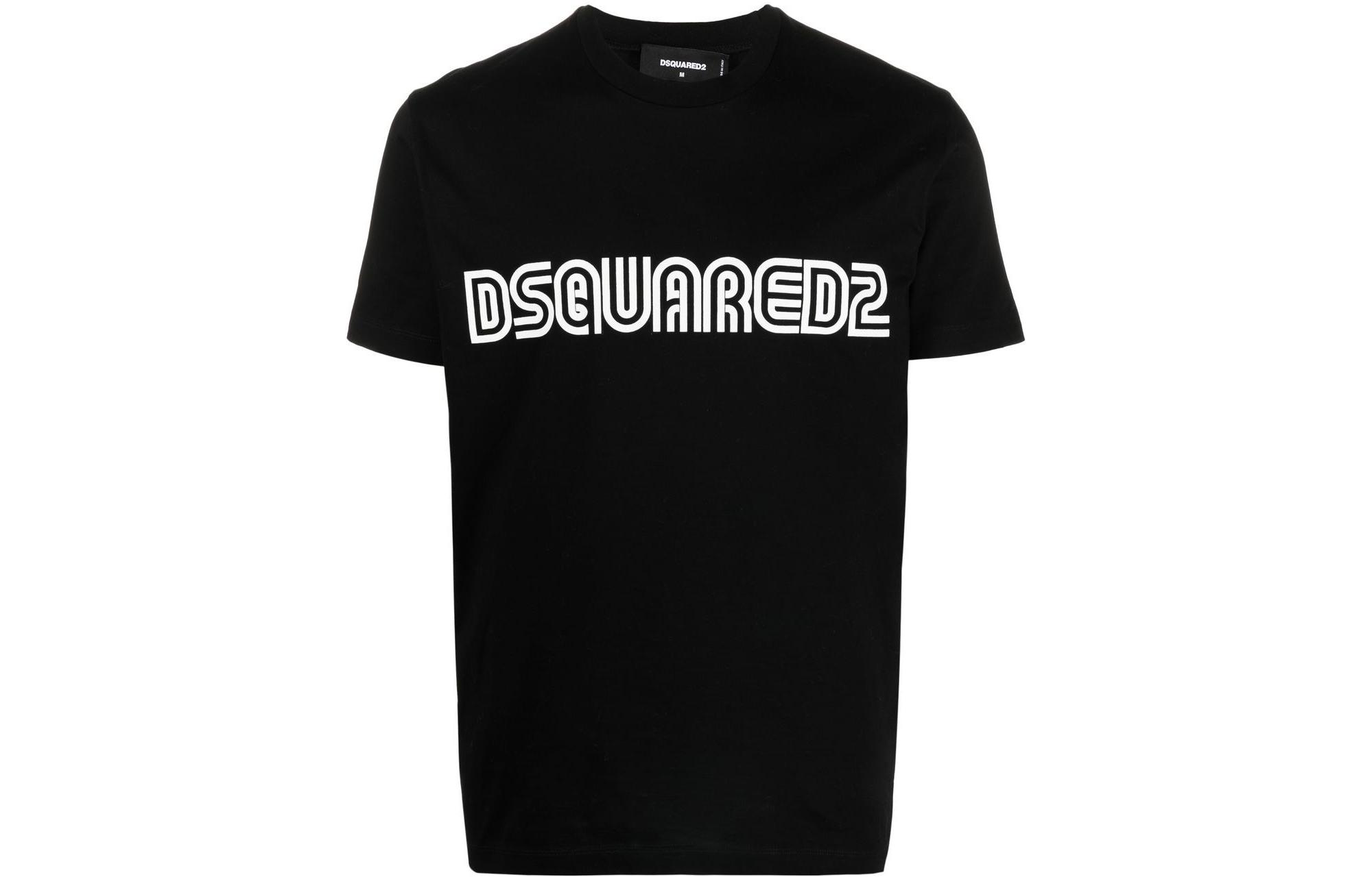 Футболка с принтом логотипа DSQUARED 2, черный
Футболка с принтом логотипа DSQUARED 2, черный