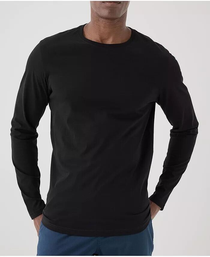 Мужская футболка из органического хлопка мягкого прядения с длинными рукавами Pact, черный
Мужская футболка из органического хлопка мягкого прядения с длинными рукавами Pact, черный