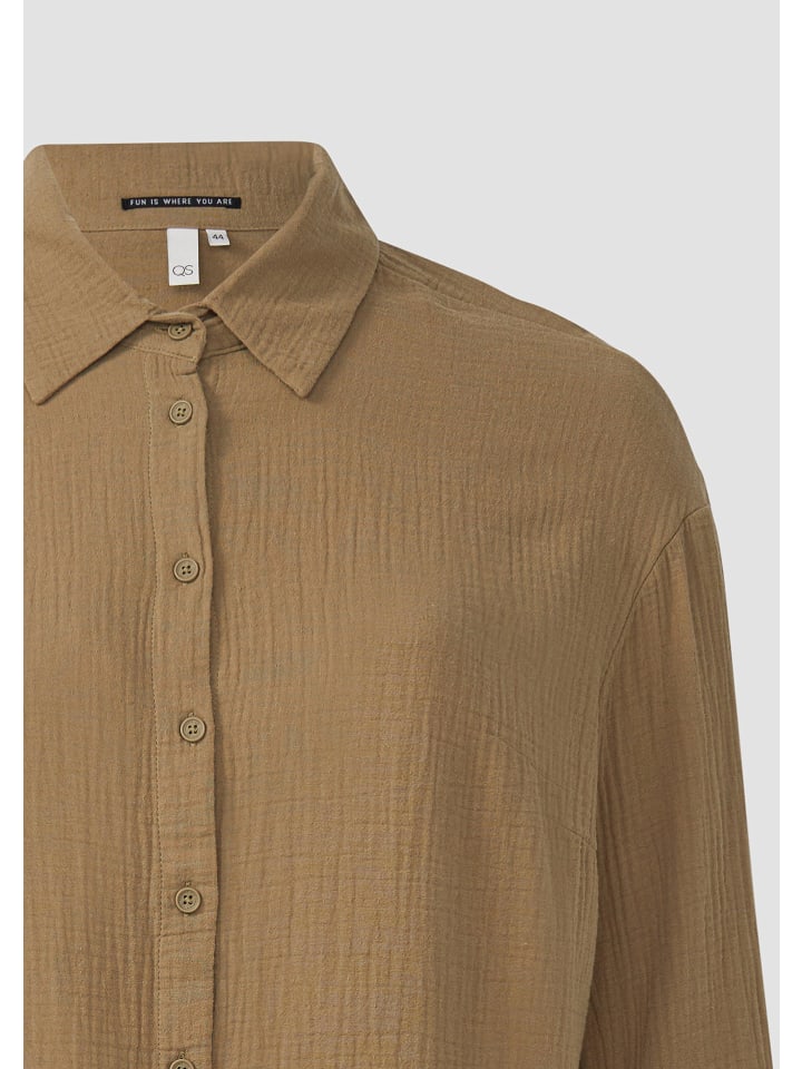 Блузка QS, оливковый
Блузка QS, оливковый