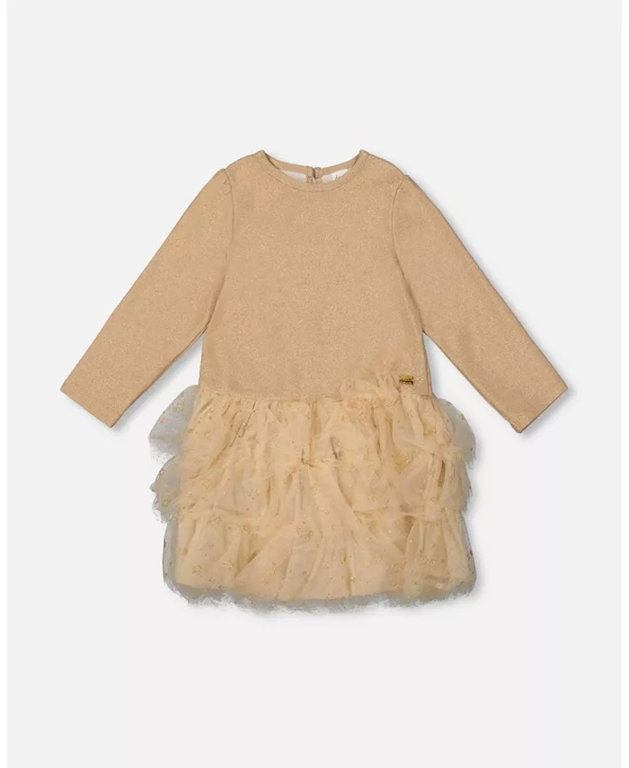 Блестящая сетчатая юбка для вечеринки, бежевое платье для девочек Deux par Deux, коричневый/бежевый
Блестящая сетчатая юбка для вечеринки, бежевое платье для девочек Deux par Deux, коричневый/бежевый