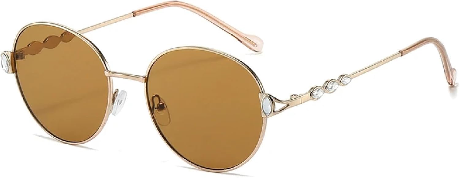 Модные роскошные винтажные солнцезащитные очки для женщин, лучи, стразы, для путешествий, вечеринок, отдыха на природе, овальные, с бриллиантами, стильные очки TKKTLLT, Gold Tea
Модные роскошные винтажные солнцезащитные очки для женщин, лучи, стразы, для путешествий, вечеринок, отдыха на природе, овальные, с бриллиантами, стильные очки TKKTLLT, Gold Tea