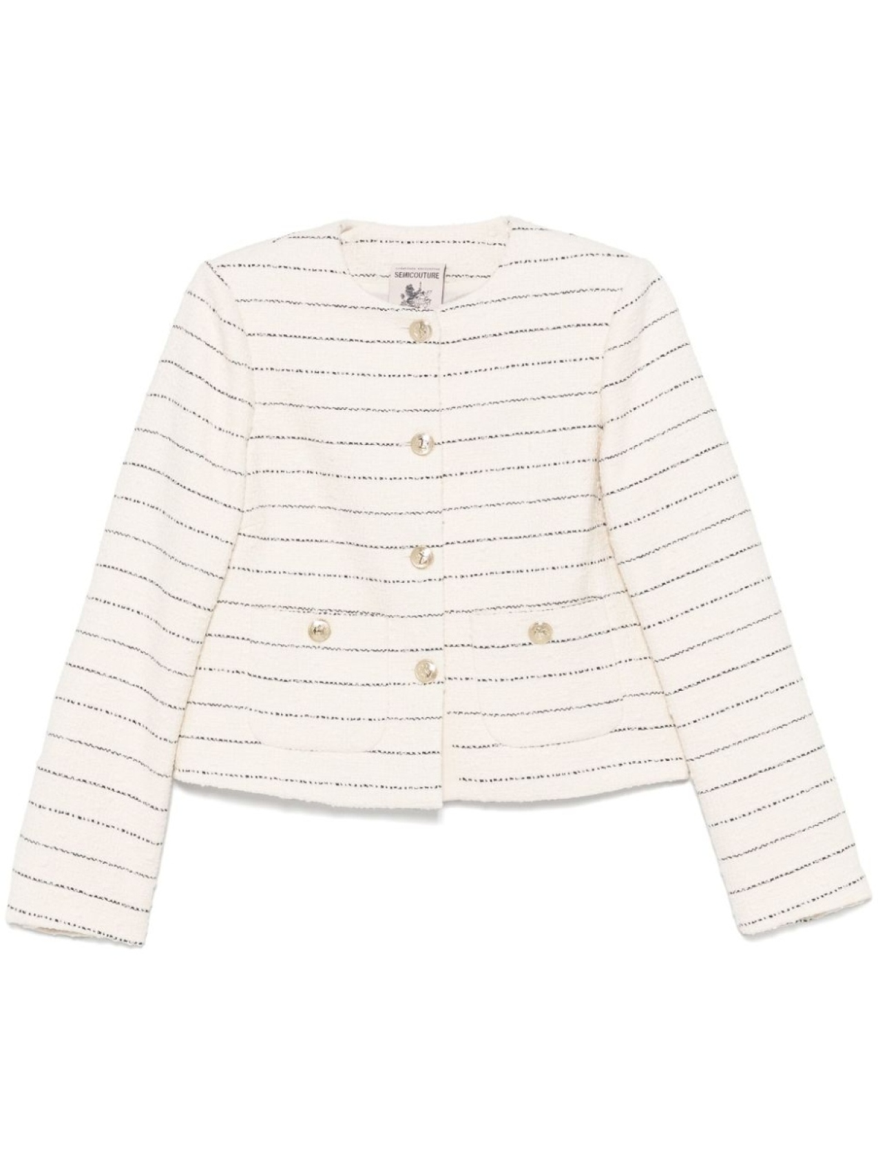 Semicouture твидовая куртка, нейтральный цвет
Semicouture твидовая куртка, нейтральный цвет