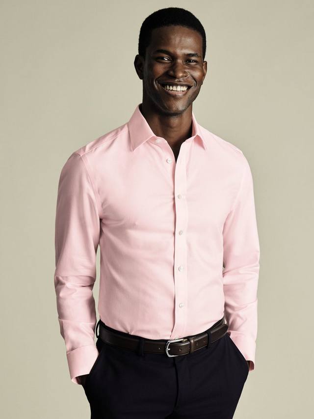 Хлопковая рубашка Slim Fit Charles Tyrwhitt, Light Pink
Хлопковая рубашка Slim Fit Charles Tyrwhitt, Light Pink