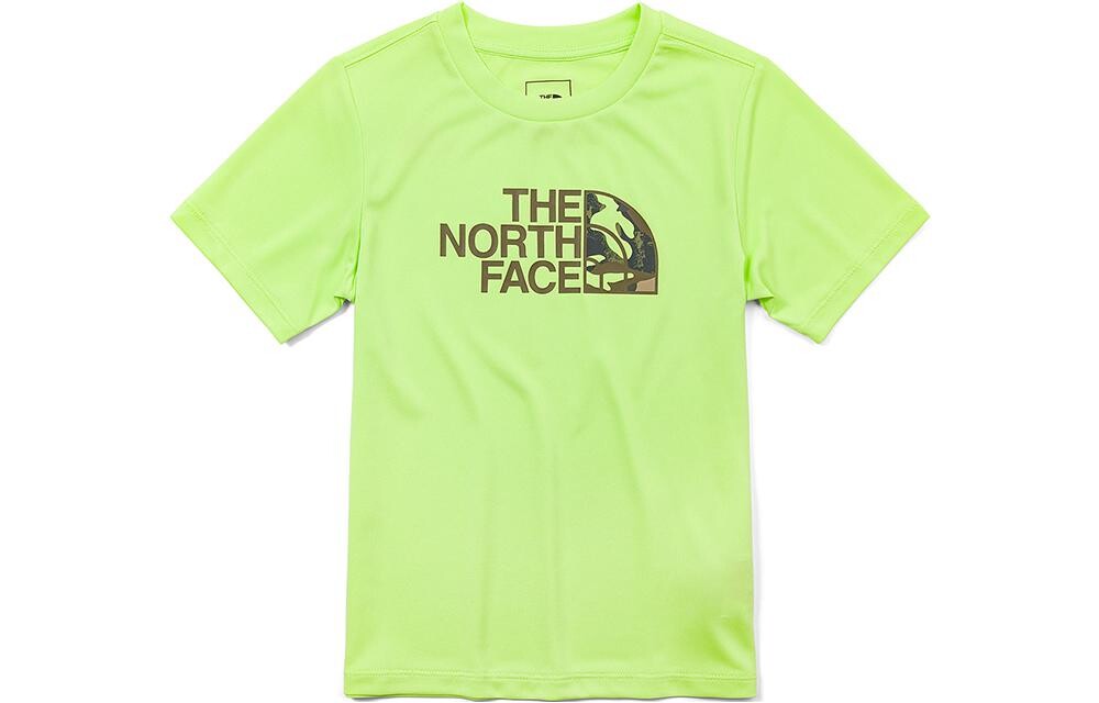 Детская футболка The North Face, зеленый 
Детская футболка The North Face, зеленый
