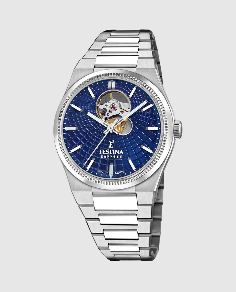 F20053/2 швейцарские автоматические мужские часы Rivé из серебристой стали Festina, серебряный
F20053/2 швейцарские автоматические мужские часы Rivé из серебристой стали Festina, серебряный