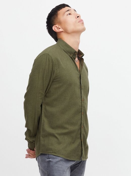 Рубашка с длинным рукавом браберли Blend, зеленый
Рубашка с длинным рукавом браберли Blend, зеленый