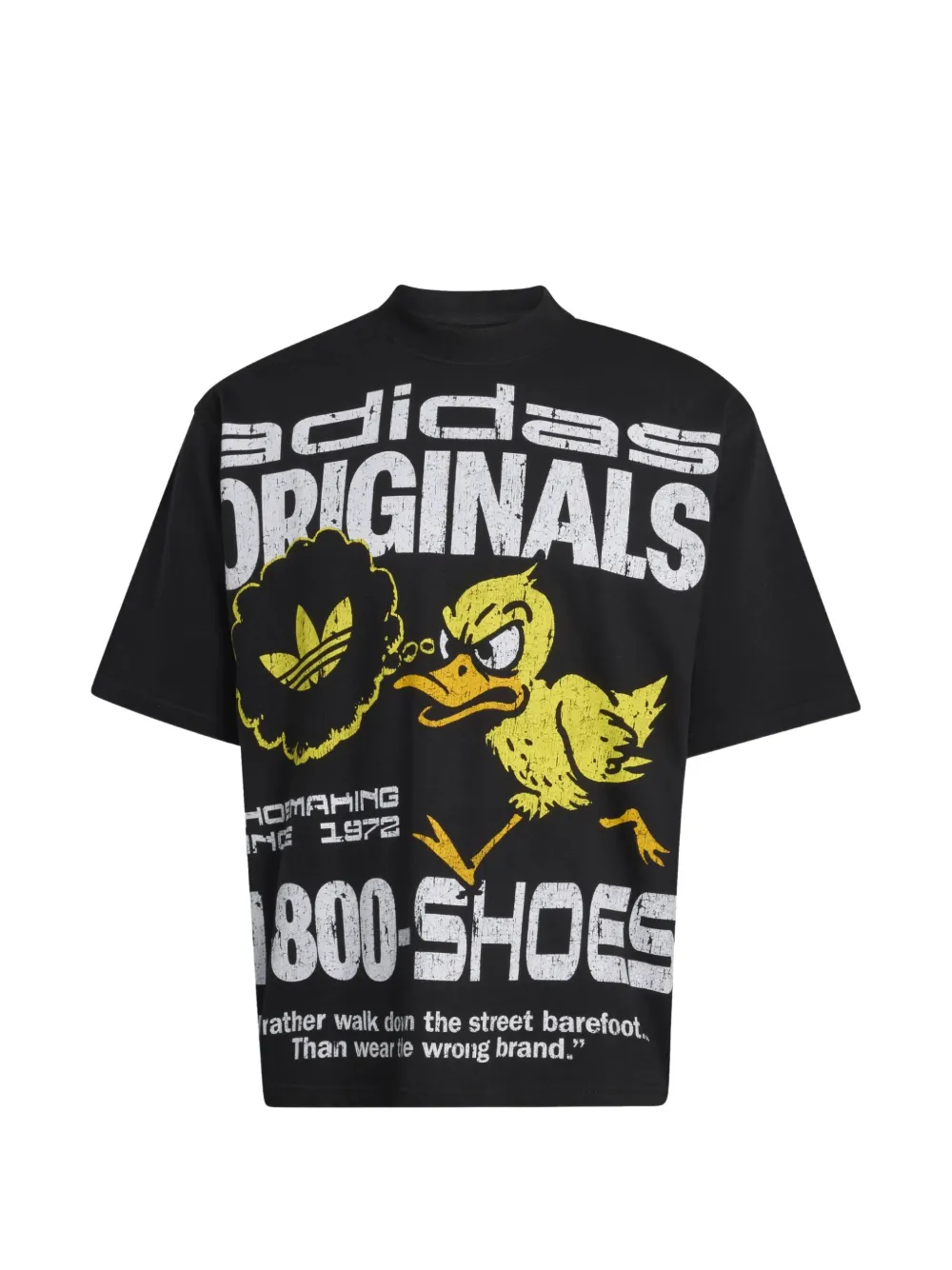 Футболка с графикой утки от Originals Adidas, черный
Футболка с графикой утки от Originals Adidas, черный