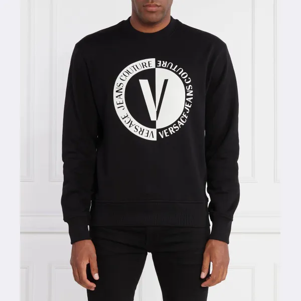 Толстовка обычного кроя Versace, черный
Толстовка обычного кроя Versace, черный