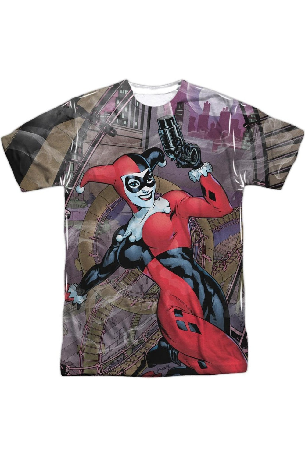 Футболка с коротким рукавом Batman Roller Coaster Of Love для взрослых из полиэстера Gildan, белый
Футболка с коротким рукавом Batman Roller Coaster Of Love для взрослых из полиэстера Gildan, белый