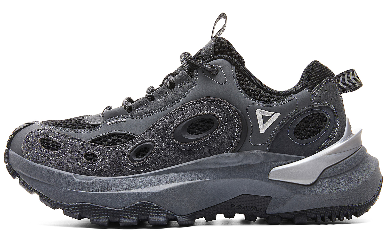 PEAK Кроссовки мужские Magnet с износостойким покрытием Rebound, серо-черные, повседневные, низкие
PEAK Кроссовки мужские Magnet с износостойким покрытием Rebound, серо-черные, повседневные, низкие