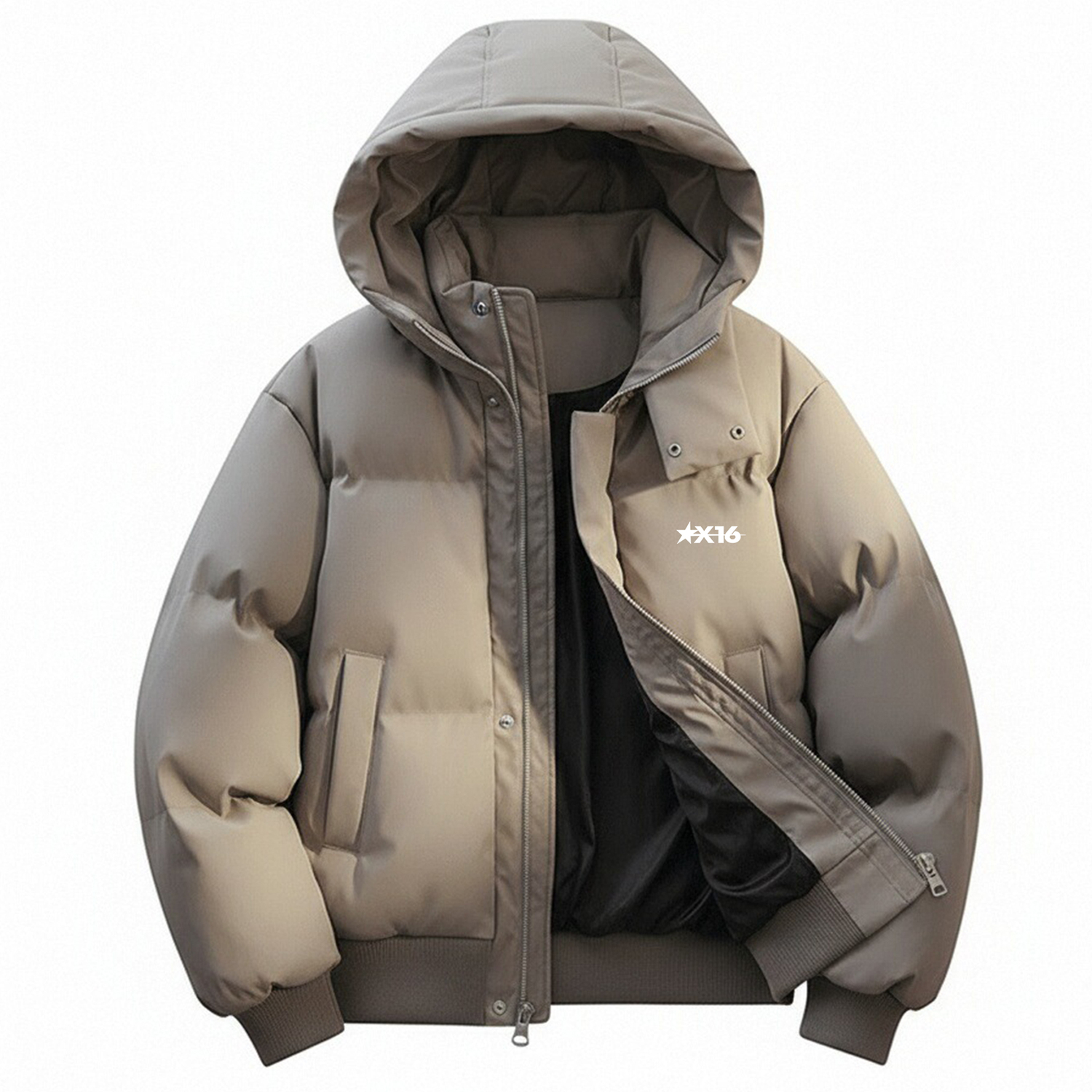 Пуховик Unisex X1617, хаки puffer jacket
Пуховик Unisex X1617, хаки puffer jacket