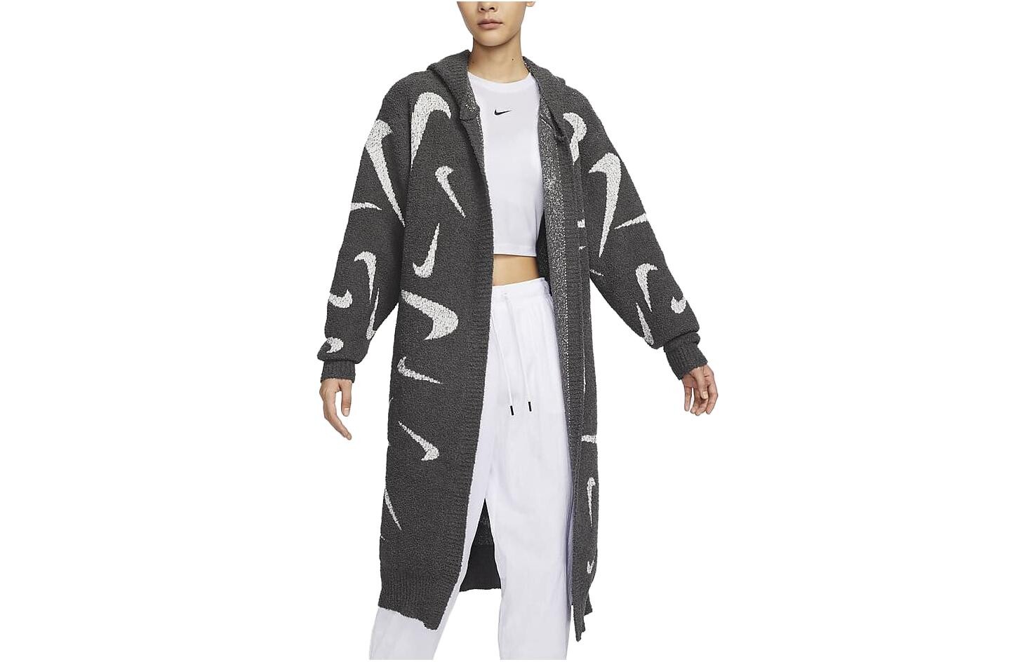 Трикотаж женский средне-серый Nike
Трикотаж женский средне-серый Nike