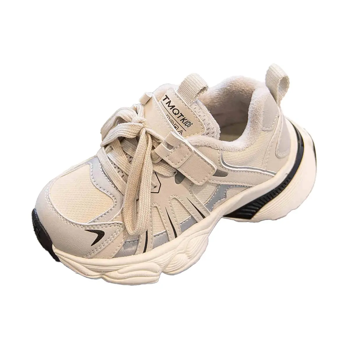 Мягкие, износостойкие, теплые, низкие детские кроссовки для повседневной носки Tongmengqiantian, Greige-Leather Upper Fleece-Lined
Мягкие, износостойкие, теплые, низкие детские кроссовки для повседневной носки Tongmengqiantian, Greige-Leather Upper Fleece-Lined