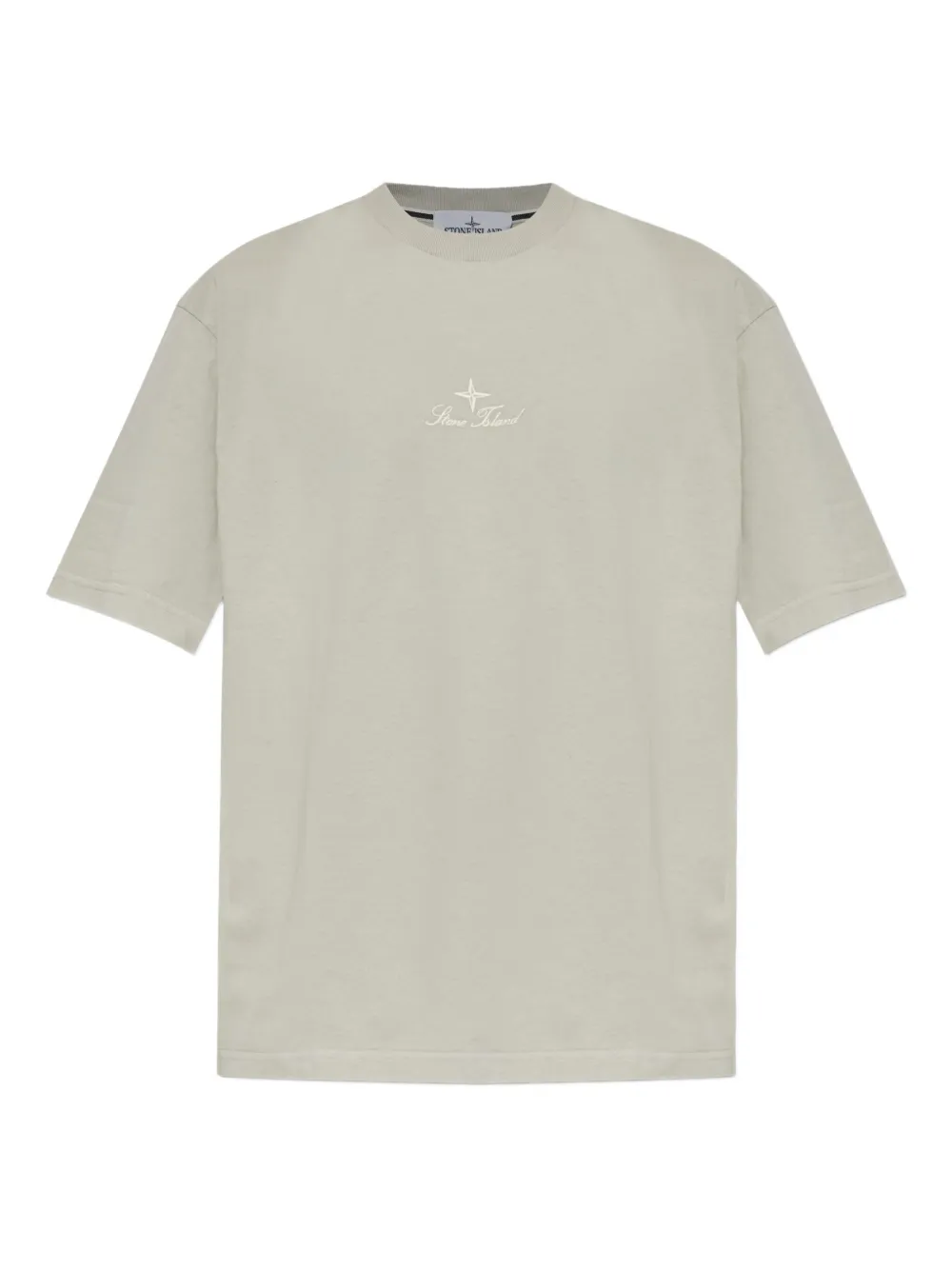 Футболка с вышитым логотипом Stone Island, серый
Футболка с вышитым логотипом Stone Island, серый