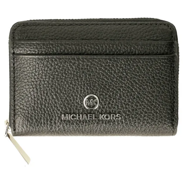 Кожаный кошелек с подвеской в виде реактивного набора Michael Kors, черный
Кожаный кошелек с подвеской в виде реактивного набора Michael Kors, черный