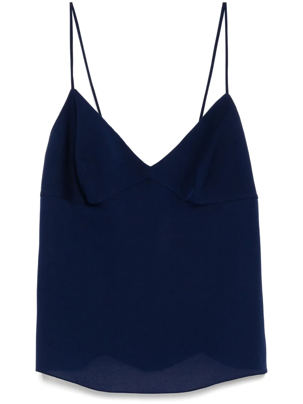 Шелковый топ на бретелях Elie Saab, синий
Шелковый топ на бретелях Elie Saab, синий