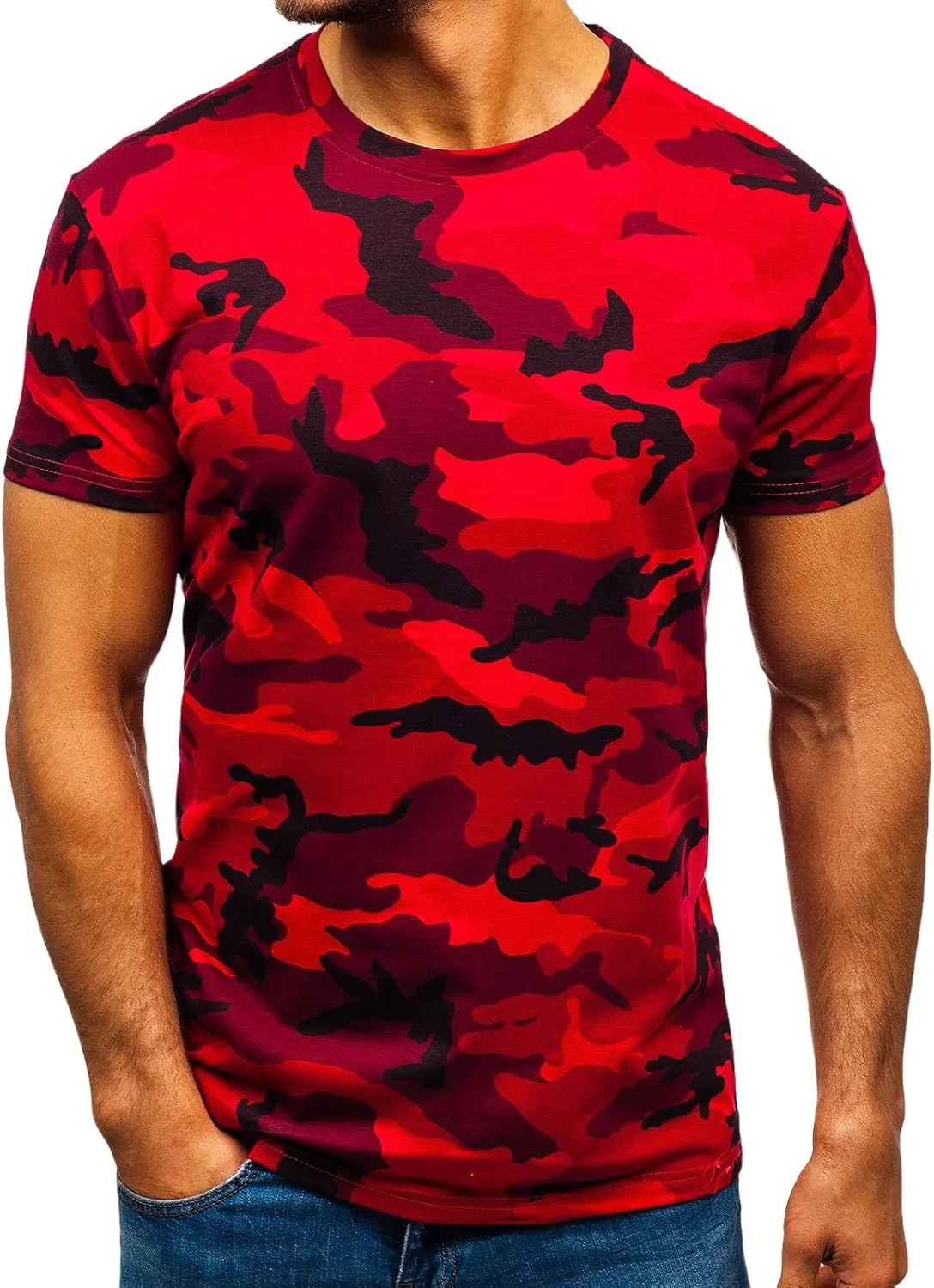 Мужская футболка Camouflage с коротким рукавом YSERB
Мужская футболка Camouflage с коротким рукавом YSERB