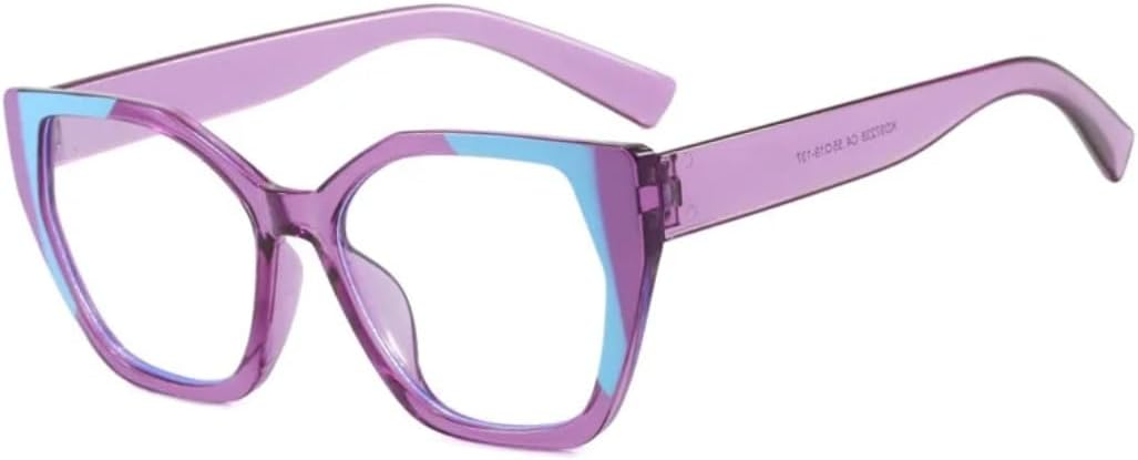 Солнцезащитные очки для мужчин и женщин - защита от УФ-излучения UV400 - легкая оправа "кошачий глаз" для занятий спортом на открытом воздухе и вождения DSVIGF, Purple Blue
Солнцезащитные очки для мужчин и женщин - защита от УФ-излучения UV400 - легкая оправа "кошачий глаз" для занятий спортом на открытом воздухе и вождения DSVIGF, Purple Blue