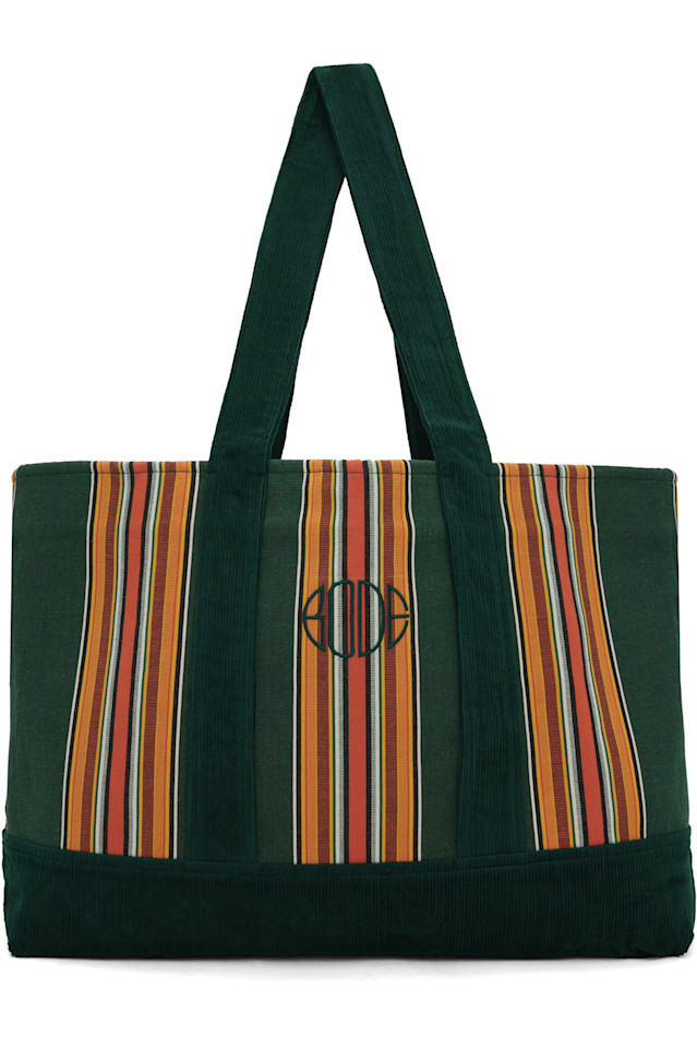 Сумка-шопер с полосками волнистого попугайчика Bode, мультиколор
Сумка-шопер с полосками волнистого попугайчика Bode, мультиколор