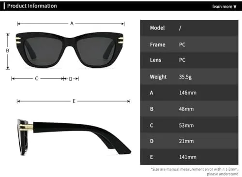 Солнцезащитные очки в стиле панк неправильной квадратной формы для женщин и мужчин, винтажные, в популярной оправе с металлическими заклепками MTZJH, C3 Gray Gray
Солнцезащитные очки в стиле панк неправильной квадратной формы для женщин и мужчин, винтажные, в популярной оправе с металлическими заклепками MTZJH, C3 Gray Gray
