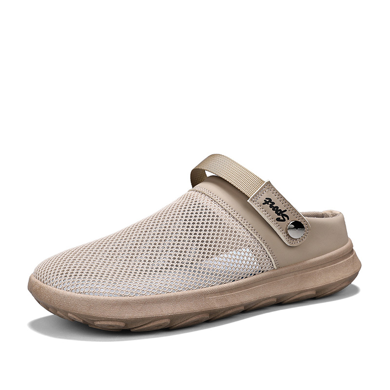 Мужские тапочки Quiet с закрытым носком, устойчивые к истиранию и скольжению EGCHI, хаки
Мужские тапочки Quiet с закрытым носком, устойчивые к истиранию и скольжению EGCHI, хаки