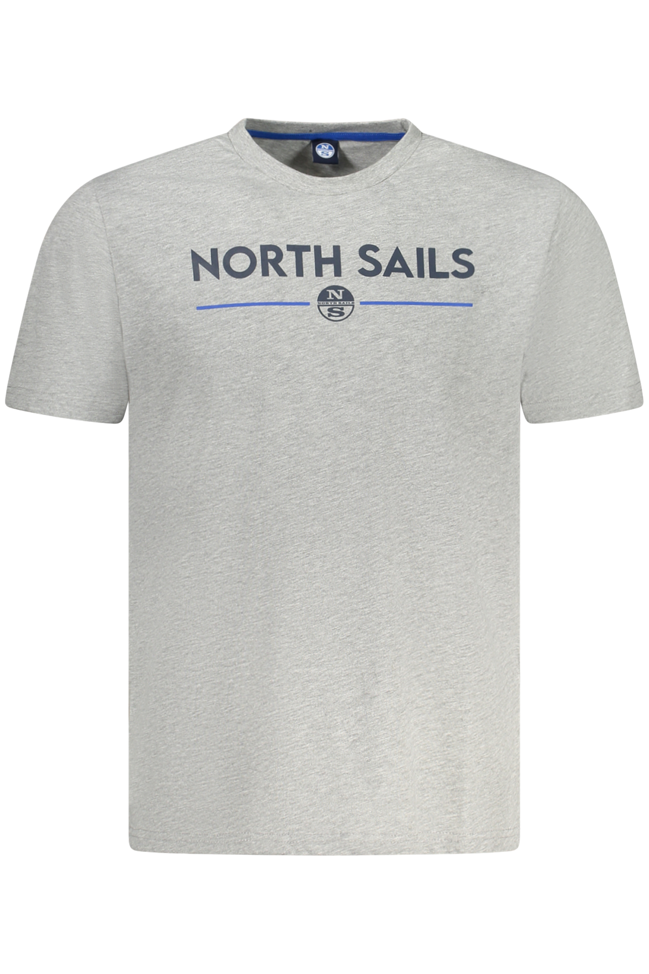 Футболка мужская North Sails с круглым вырезом и принтом, серый 
Футболка мужская North Sails с круглым вырезом и принтом, серый