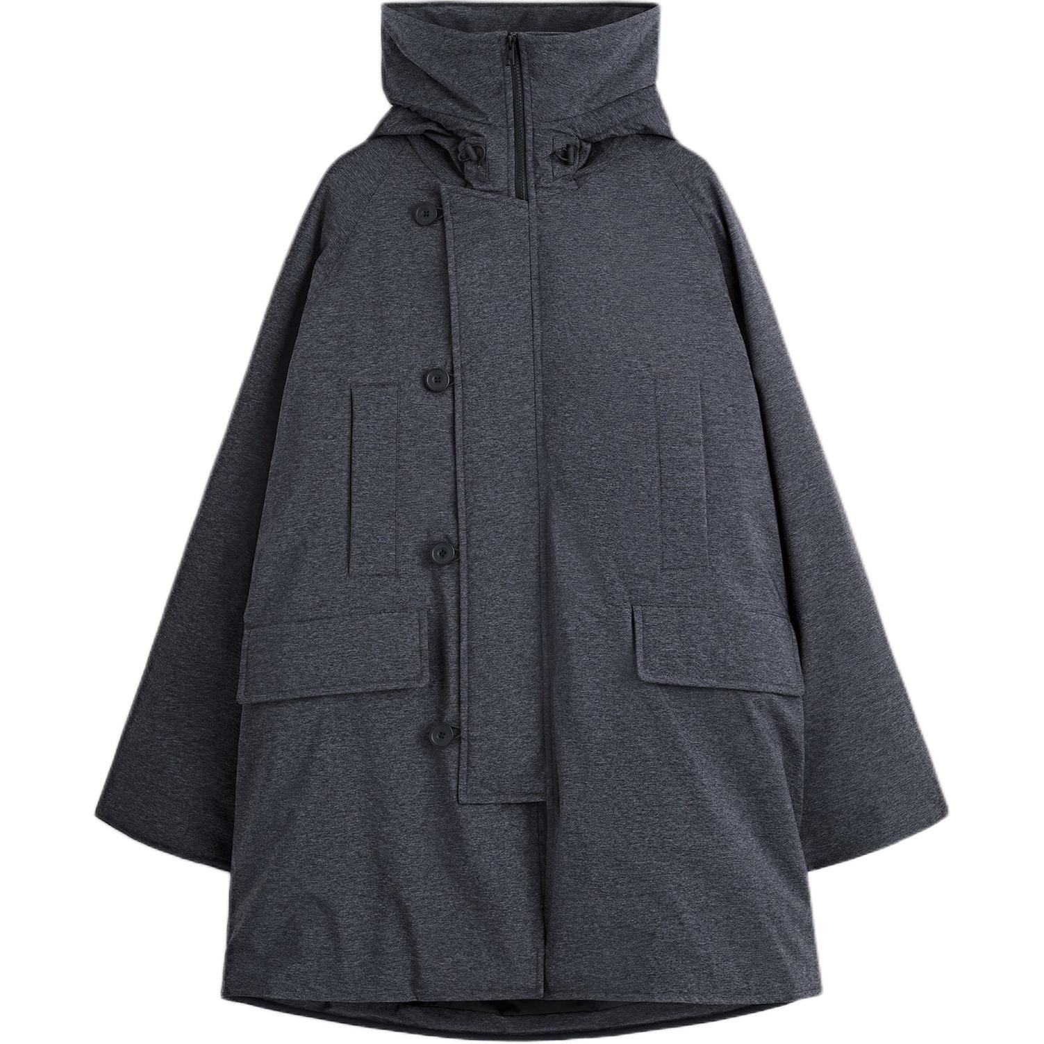 COS Пуховик мужской темно-серый с капюшоном Moderate
COS Пуховик мужской темно-серый с капюшоном Moderate