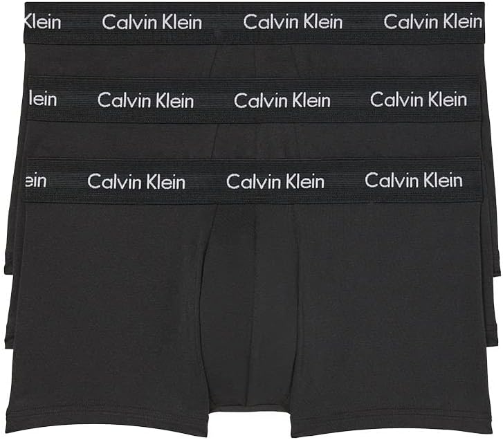 Комплект из 3 мужских трусов-боксеров Calvin Klein из хлопка и эластичной ткани с низкой посадкой, 3 Black
Комплект из 3 мужских трусов-боксеров Calvin Klein из хлопка и эластичной ткани с низкой посадкой, 3 Black