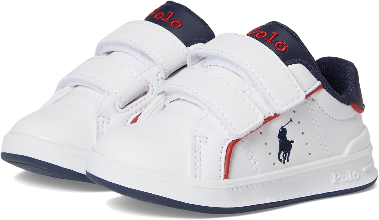 Кроссовки POLO RALPH LAUREN Girl's Heritage Court III (Little Kid), белый/синий/темно-синий
Кроссовки POLO RALPH LAUREN Girl's Heritage Court III (Little Kid), белый/синий/темно-синий