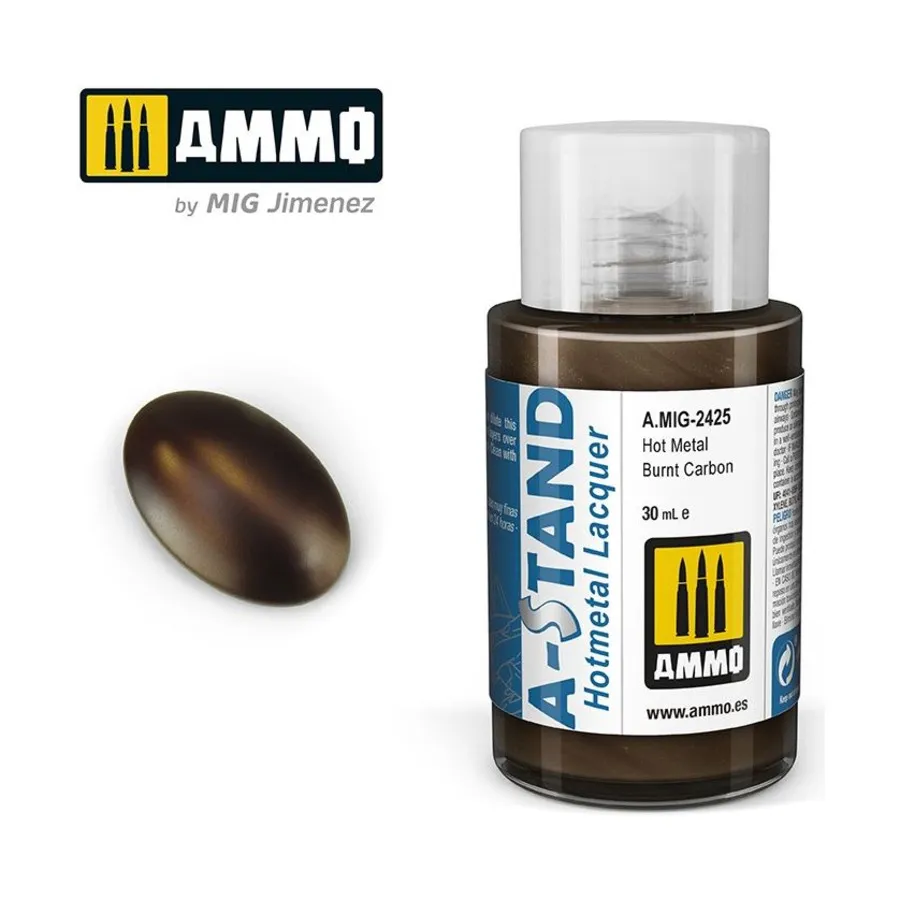 Горячий металл, сожженный углерод, A-Stand - Lacquer
Горячий металл, сожженный углерод, A-Stand - Lacquer