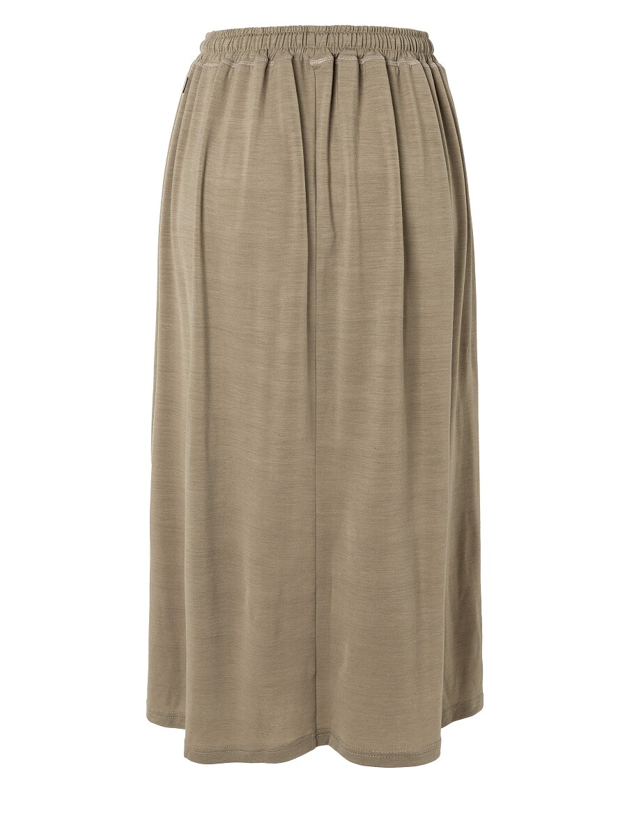 Длинная юбка super.natural Merino, оливково зеленый 
Длинная юбка super.natural Merino, оливково зеленый