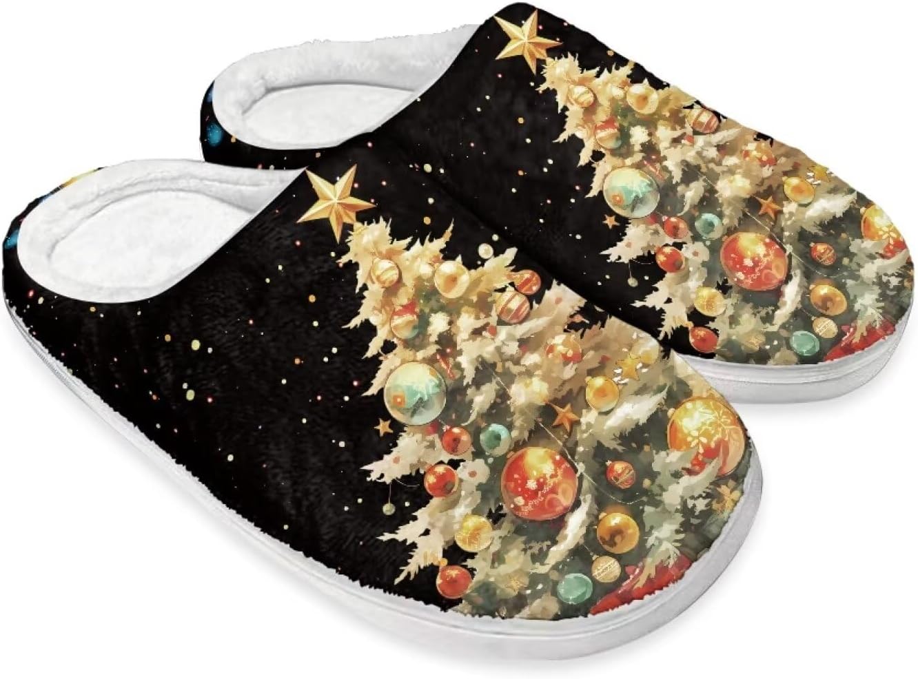Праздничные рождественские тапочки для дома и улицы, тапочки, хлопковые тапочки для женщин и мужчин, пушистые зимние тапочки Buxolandt, Christmas Tree Print
Праздничные рождественские тапочки для дома и улицы, тапочки, хлопковые тапочки для женщин и мужчин, пушистые зимние тапочки Buxolandt, Christmas Tree Print