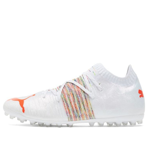 Кроссовки future z 1.1 mg soccer cleats white/orange Puma, белый 
Кроссовки future z 1.1 mg soccer cleats white/orange Puma, белый