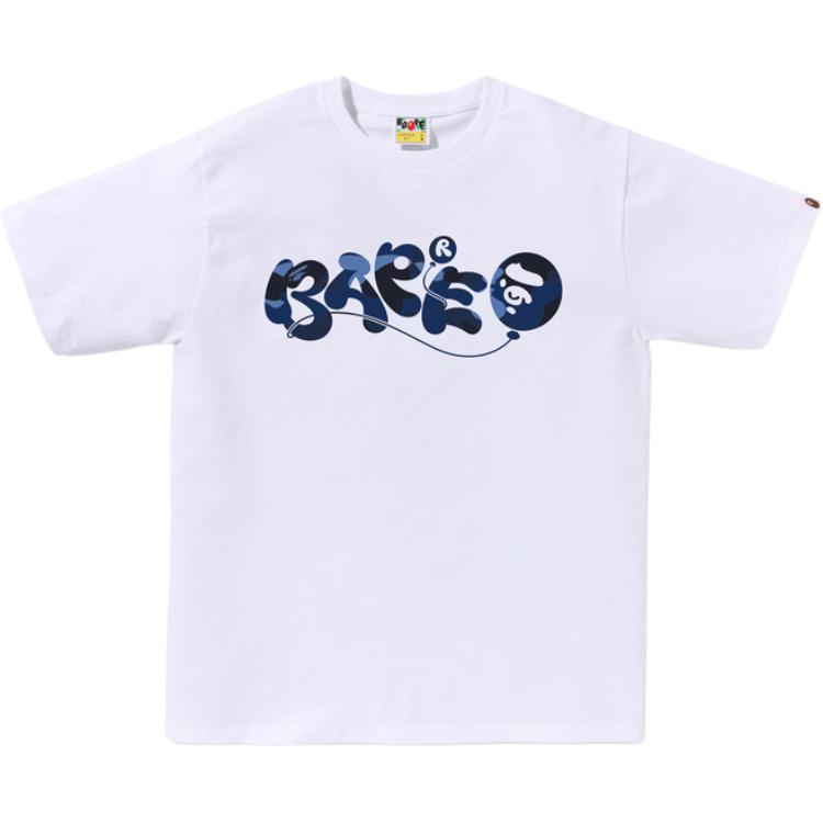 Футболка FW25 мужская A BATHING APE, белый/синий
Футболка FW25 мужская A BATHING APE, белый/синий