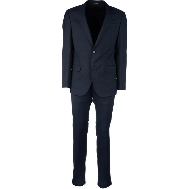 Шерстяной костюм EMPORIO ARMANI, синий
Шерстяной костюм EMPORIO ARMANI, синий