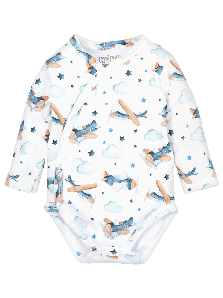 Комбинезон/боди NINI Flugzeug, белый
Комбинезон/боди NINI Flugzeug, белый