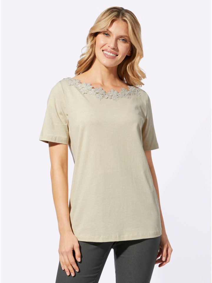 Футболка Sieh an!, песочный 
Футболка Sieh an!, песочный