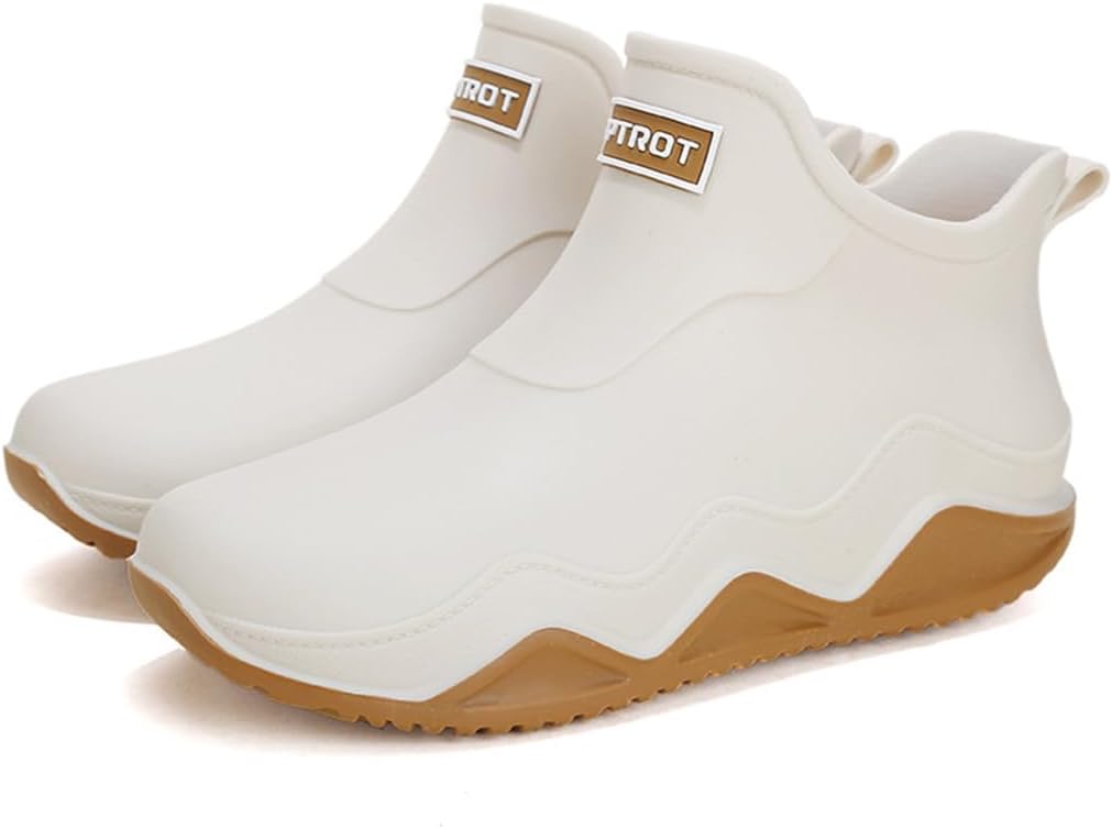 Женские и мужские дождевые ботинки Rojeam, водонепроницаемые ботинки для сада и прогулок на открытом воздухе, белый
Женские и мужские дождевые ботинки Rojeam, водонепроницаемые ботинки для сада и прогулок на открытом воздухе, белый