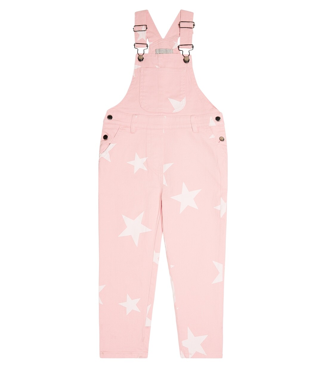 Джинсовый комбинезон с принтом Stella McCartney Kids, розовый 
Джинсовый комбинезон с принтом Stella McCartney Kids, розовый