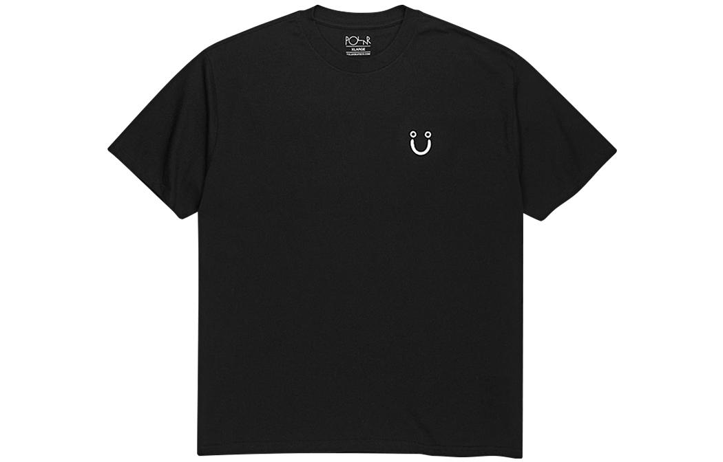 Футболка с короткими рукавами унисекс POLAR SKATE CO, черная со смайликом
Футболка с короткими рукавами унисекс POLAR SKATE CO, черная со смайликом