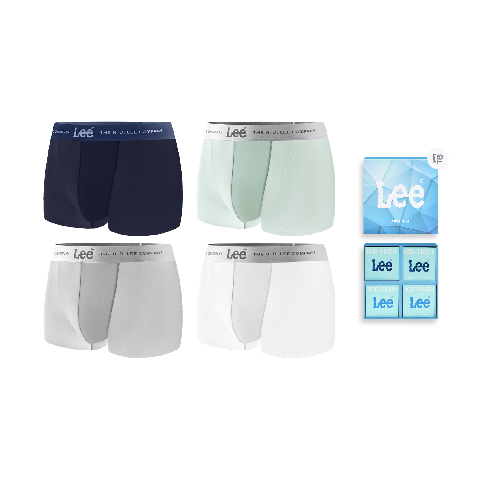 Lee SS25 INDIGO Подарочный набор мужского белья 4 предмета
Lee SS25 INDIGO Подарочный набор мужского белья 4 предмета