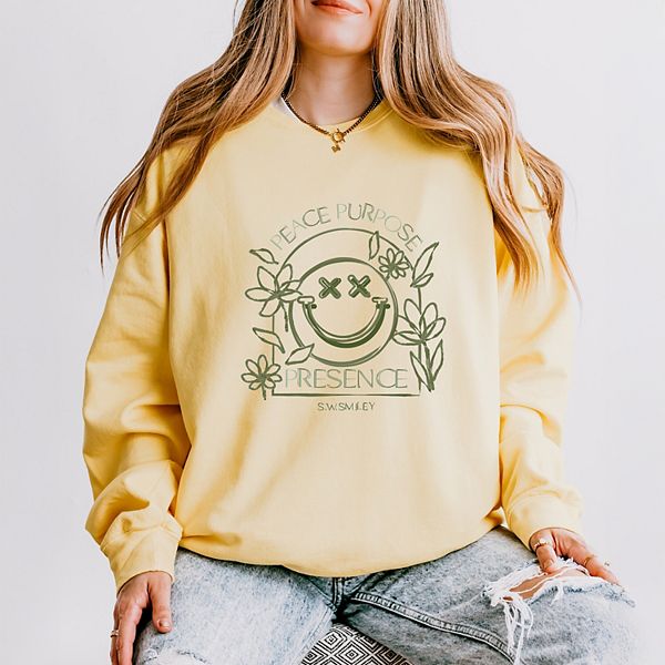 SWSmiley peace purpose presence - женский легкий свитшот garment dyed Simply Sage Market, Butter, Зеленый, SWSmiley peace purpose presence - женский легкий свитшот garment dyed Simply Sage Market, Butter
SWSmiley peace purpose presence - женский легкий свитшот garment dyed Simply Sage Market, Butter, Зеленый, SWSmiley peace purpose presence - женский легкий свитшот garment dyed Simply Sage Market, Butter