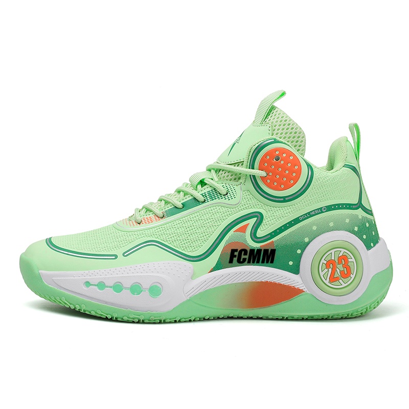 Баскетбольные кроссовки для детей и подростков с противоскользящей амортизацией, легкие, износостойкие, средней высоты FCMM, зеленый
Баскетбольные кроссовки для детей и подростков с противоскользящей амортизацией, легкие, износостойкие, средней высоты FCMM, зеленый