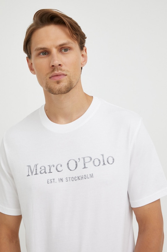 Хлопковая футболка Marc O'Polo, белый
Хлопковая футболка Marc O'Polo, белый